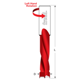 Freud BP10057L 10 mm (Dia.) Brad Point Bit